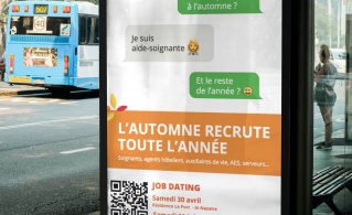 Campagne marque employeur réalisée par l'agence de communication B17 à Nantes