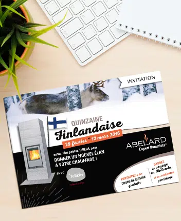 Flyer réalisé pour Abelard